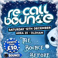 Flyer for The Bounce Before Christmas - Recall Bounce