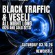 Flyer for Second Speed: Black Traffic & Veseli