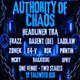 Flyer for BRA Events Presents: Authority of Chaos