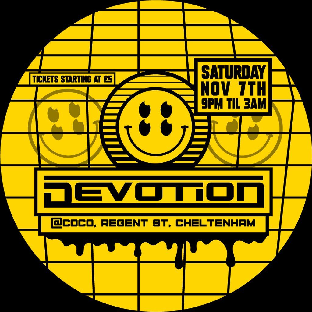 Flyer for Devotion pt 6 - Hard House & Techno FT Croaktek & Friends