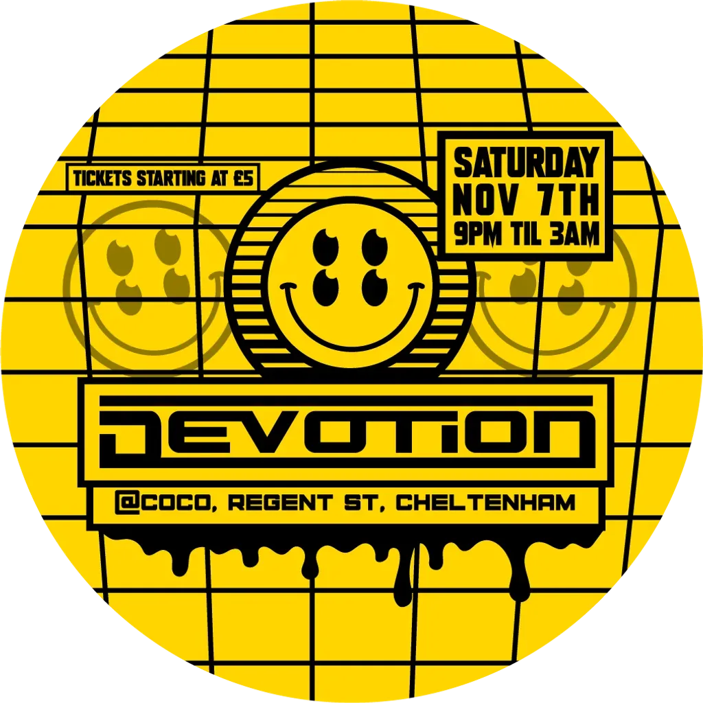 Flyer for Devotion pt 6 - Hard House & Techno FT Croaktek & Friends