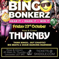 Flyer for Bonkerz Bingo