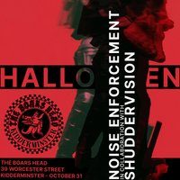 Flyer for NOISE ENFORCEMENT x SHUDDERVISION - HALLOWEEN RAVE