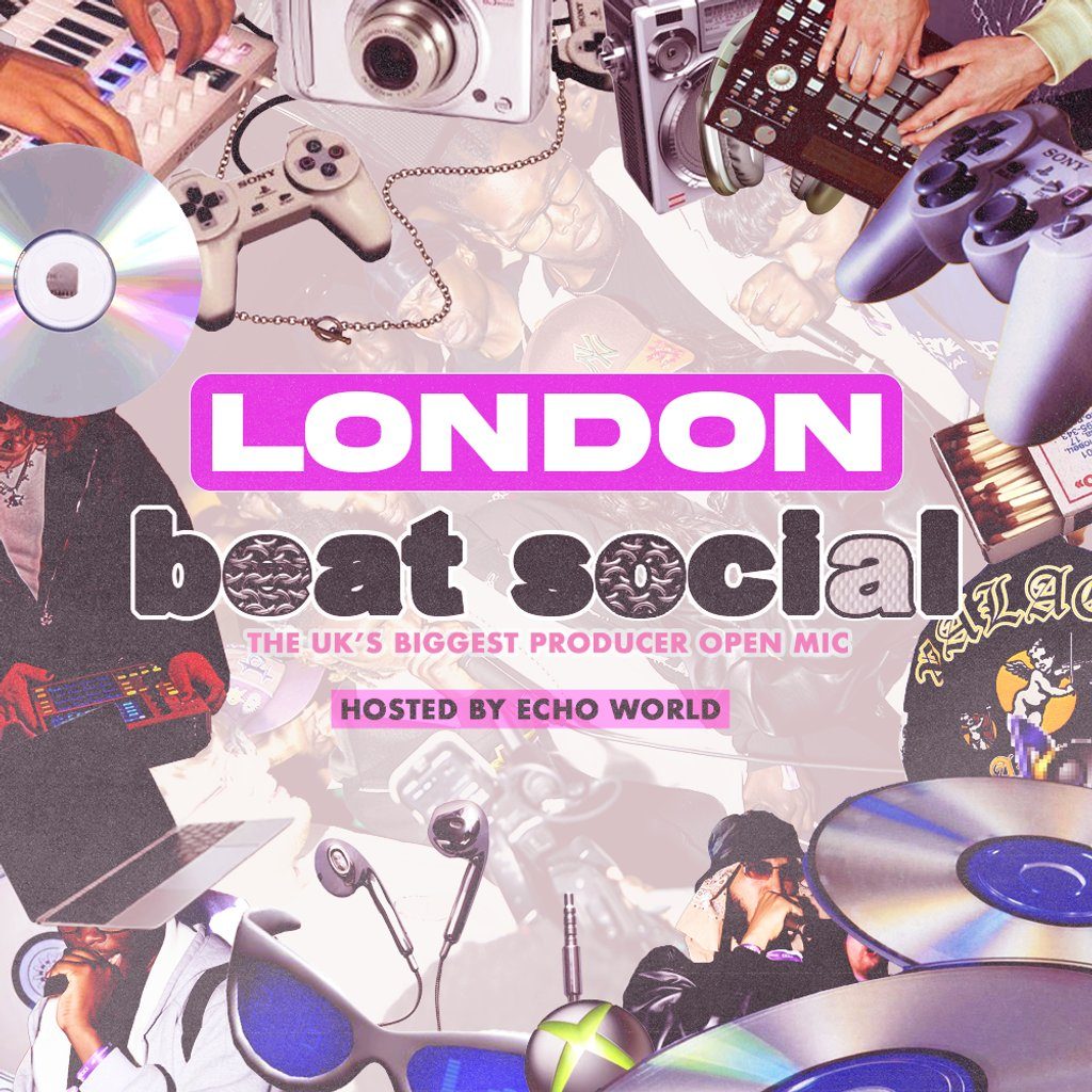Flyer for London Beat Social (Producer Open Mic)