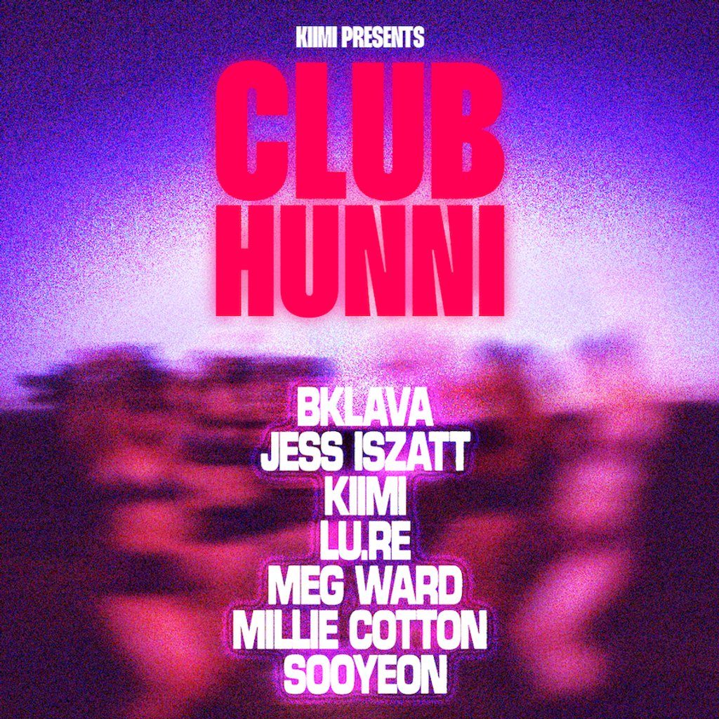 Flyer for Kiimi Presents: Club Hunni