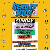 Flyer for Portsmouth's biggest ever DnB Rave