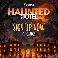Flyer for Haunted Hotel: Halloween 2026