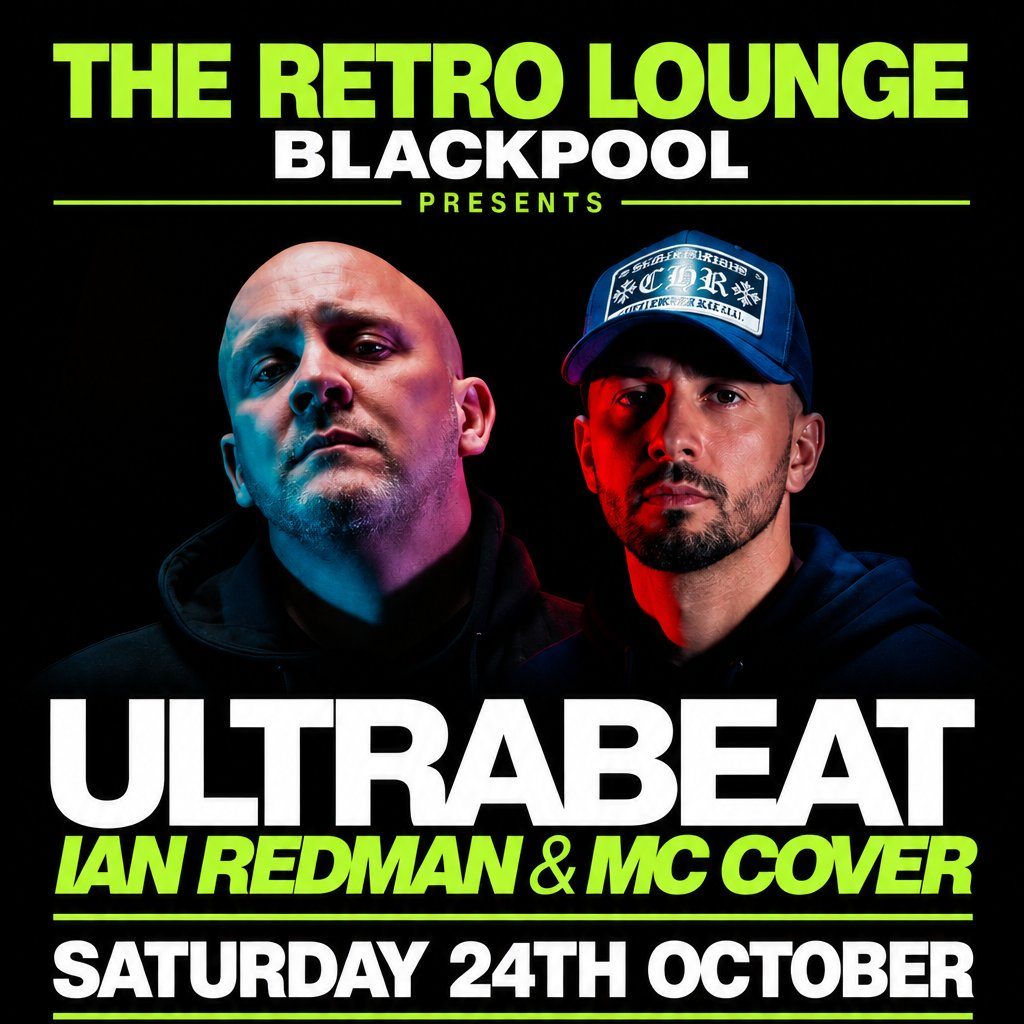 Flyer for Ultrabeat + Adagio Trance Classics