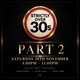 Flyer for Strictly over 30s
