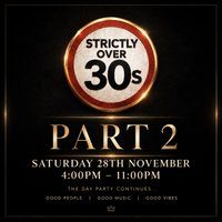 Flyer for Strictly over 30s