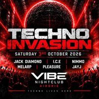 Flyer for Techno Invasion