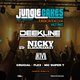 Flyer for Jungle Cakes - Hastings - Blackbox