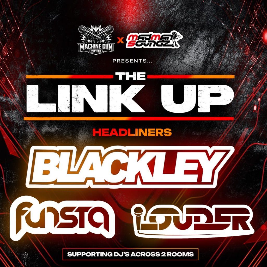 Flyer for Machine Gun Events // Madman Soundz