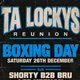 Flyer for Ta Locky's Reunion