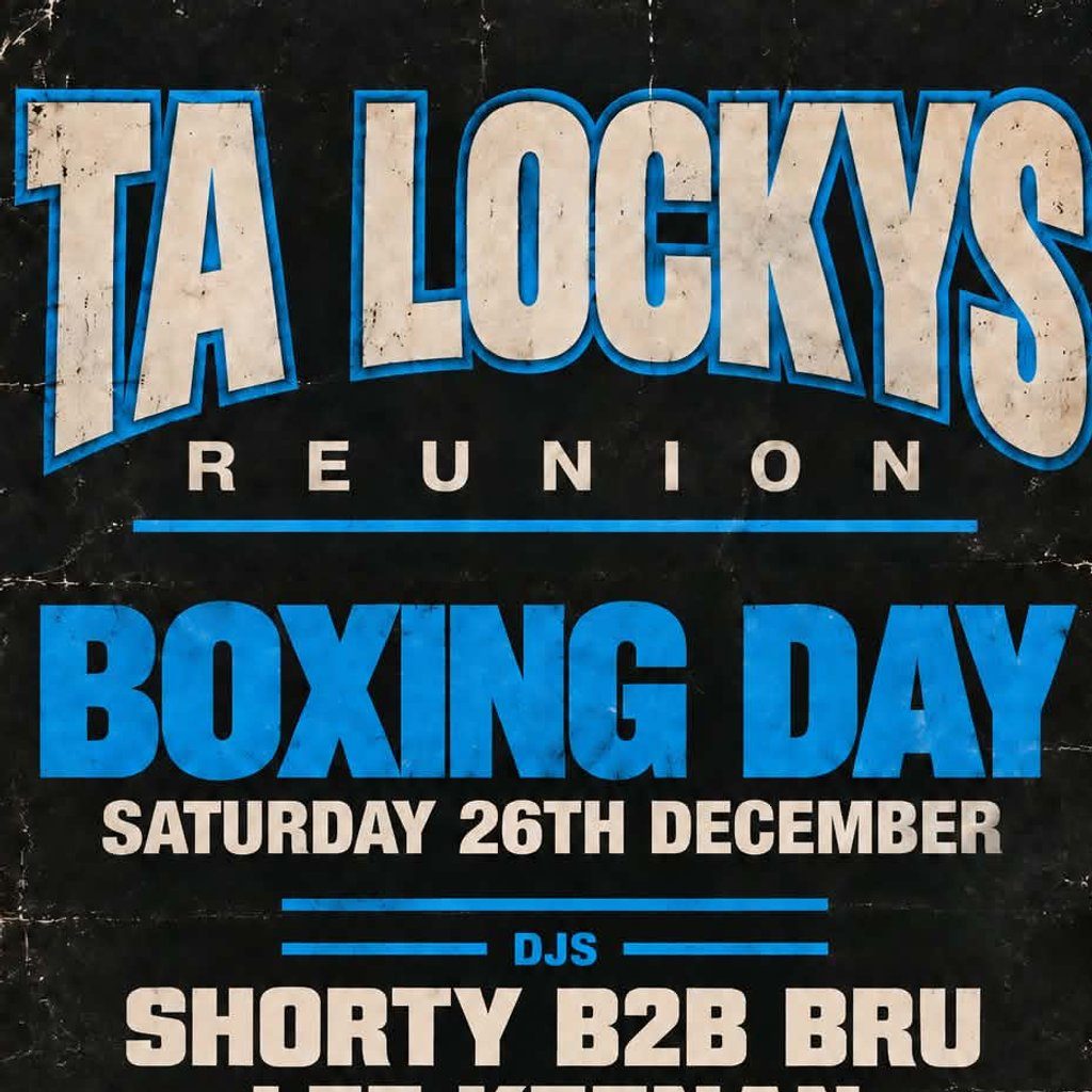 Flyer for Ta Locky's Reunion