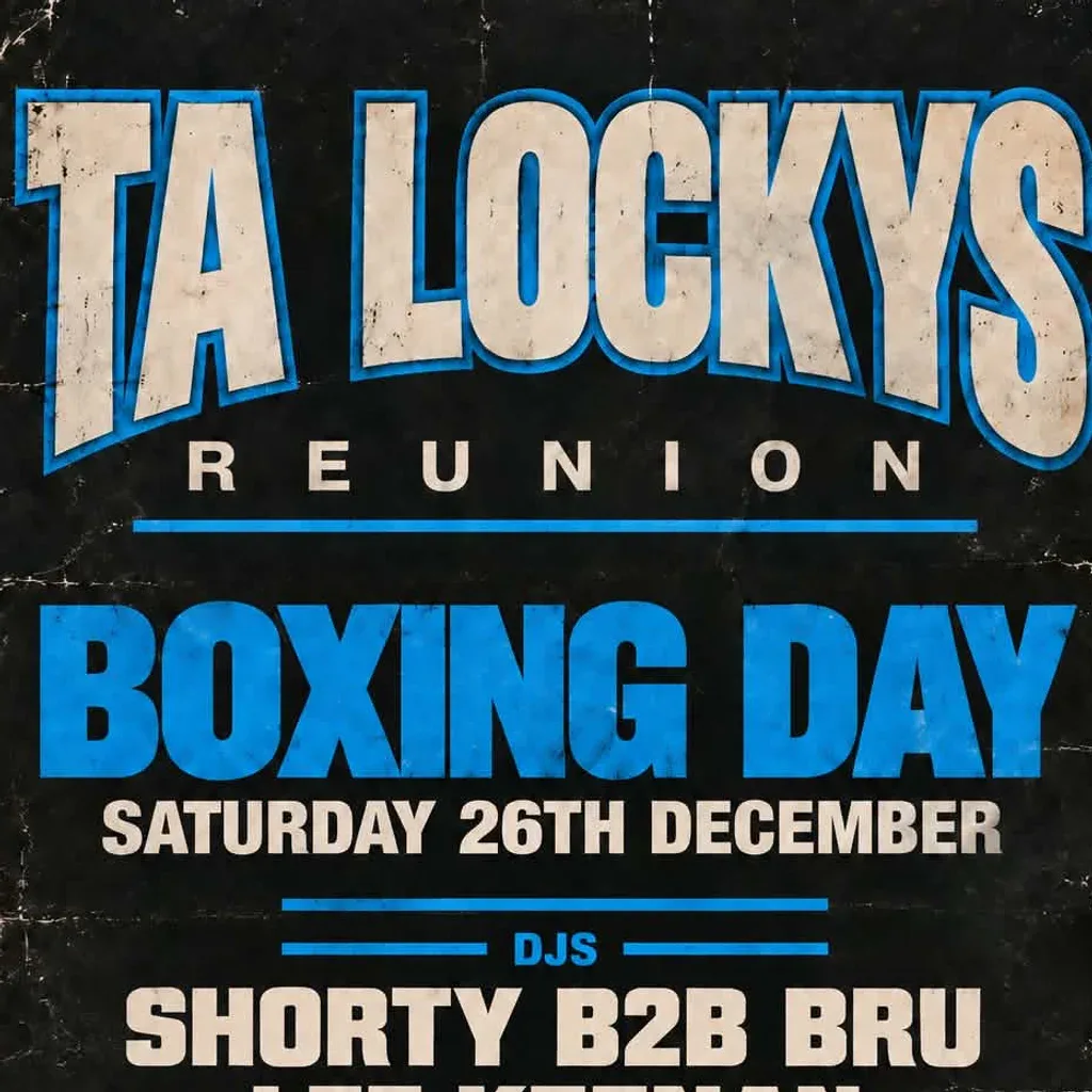 Flyer for Ta Locky's Reunion