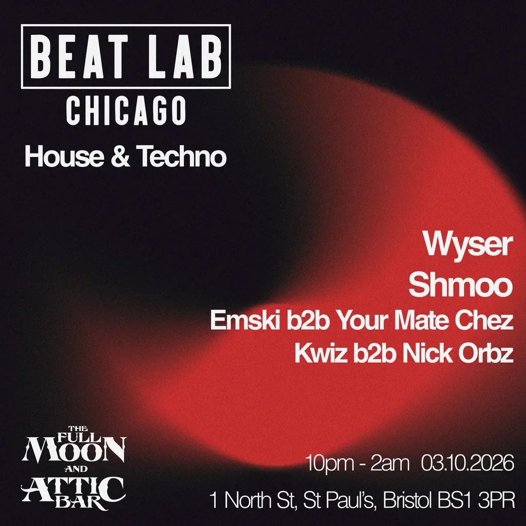Flyer for Beat Lab Chicago Presents: Shmoo & Wyser