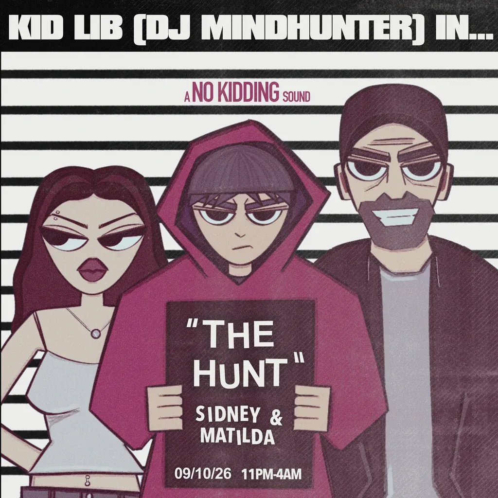 Flyer for No Kidding Presents: The Hunt
