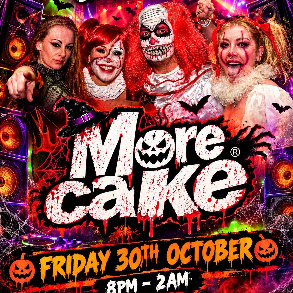 Flyer for More Cake - 90's Old Skool & Club Classics