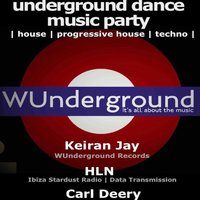 Flyer for WUnderground | underground dance music party