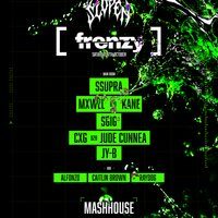 Flyer for FRENZY X SLOPEN October Party