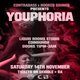 Flyer for CONTRABASS x HOOKED PRESENTS YOUPHORIA + More (DNB)