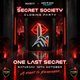 Flyer for The Secret Society - Closing Party