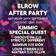 Flyer for ELROW After Party