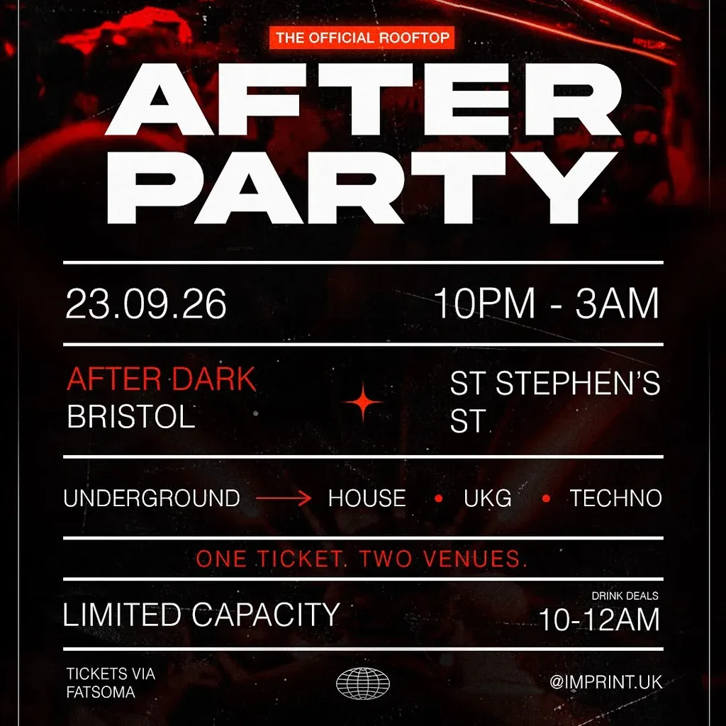 Flyer for Imprint Presents: 360 Rooftop Party (Afterparty)