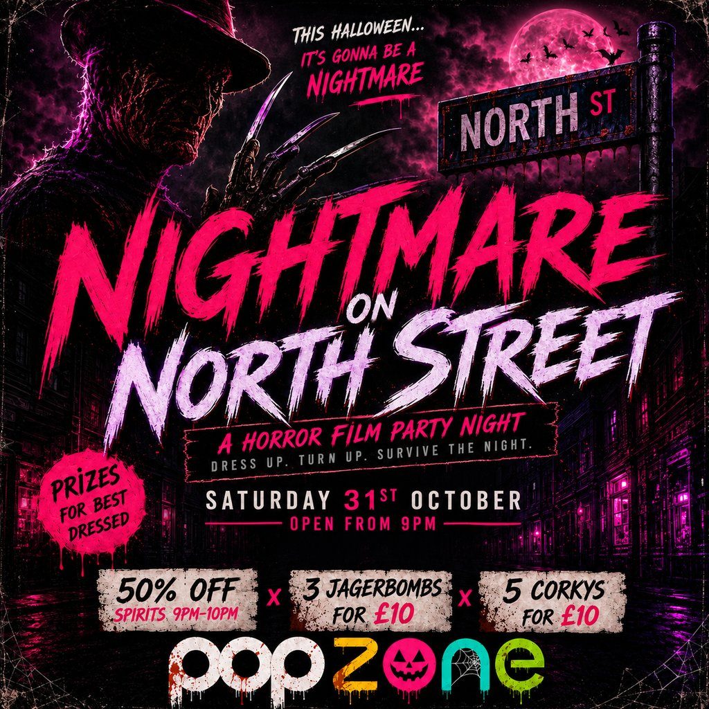 Flyer for Nightmare on North Street