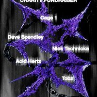 Flyer for Underground Techno Society (festival fundraiser)