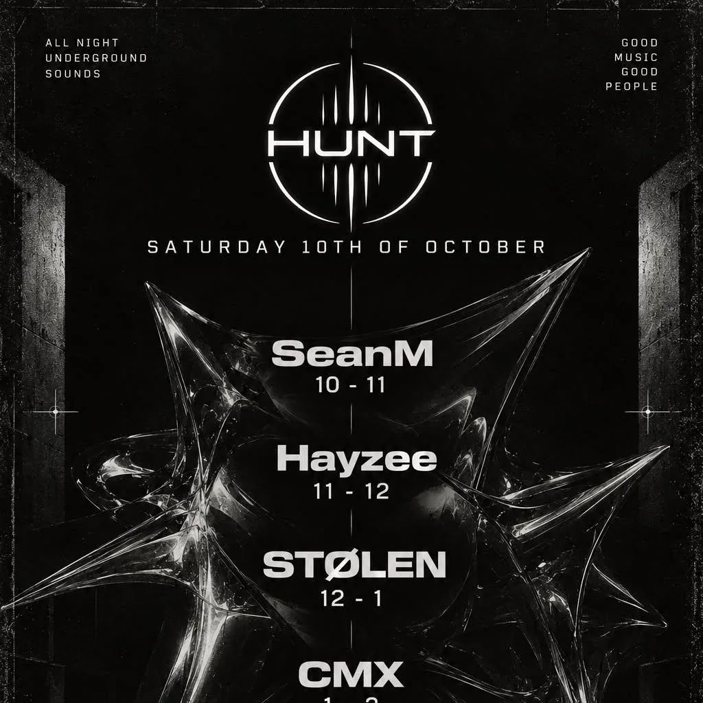 Flyer for Multi Genre Techno Night