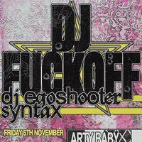 Flyer for Queers For Beers x FORGE = DJ Fuckoff, dj egoshooter, SYNTAX