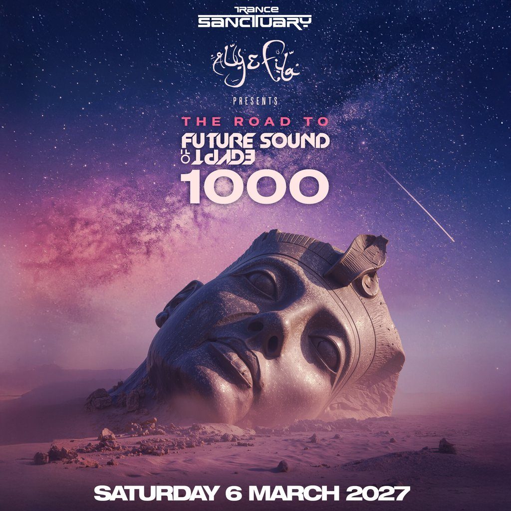 Flyer for Trance Sanctuary presents FSOE Road To 1000