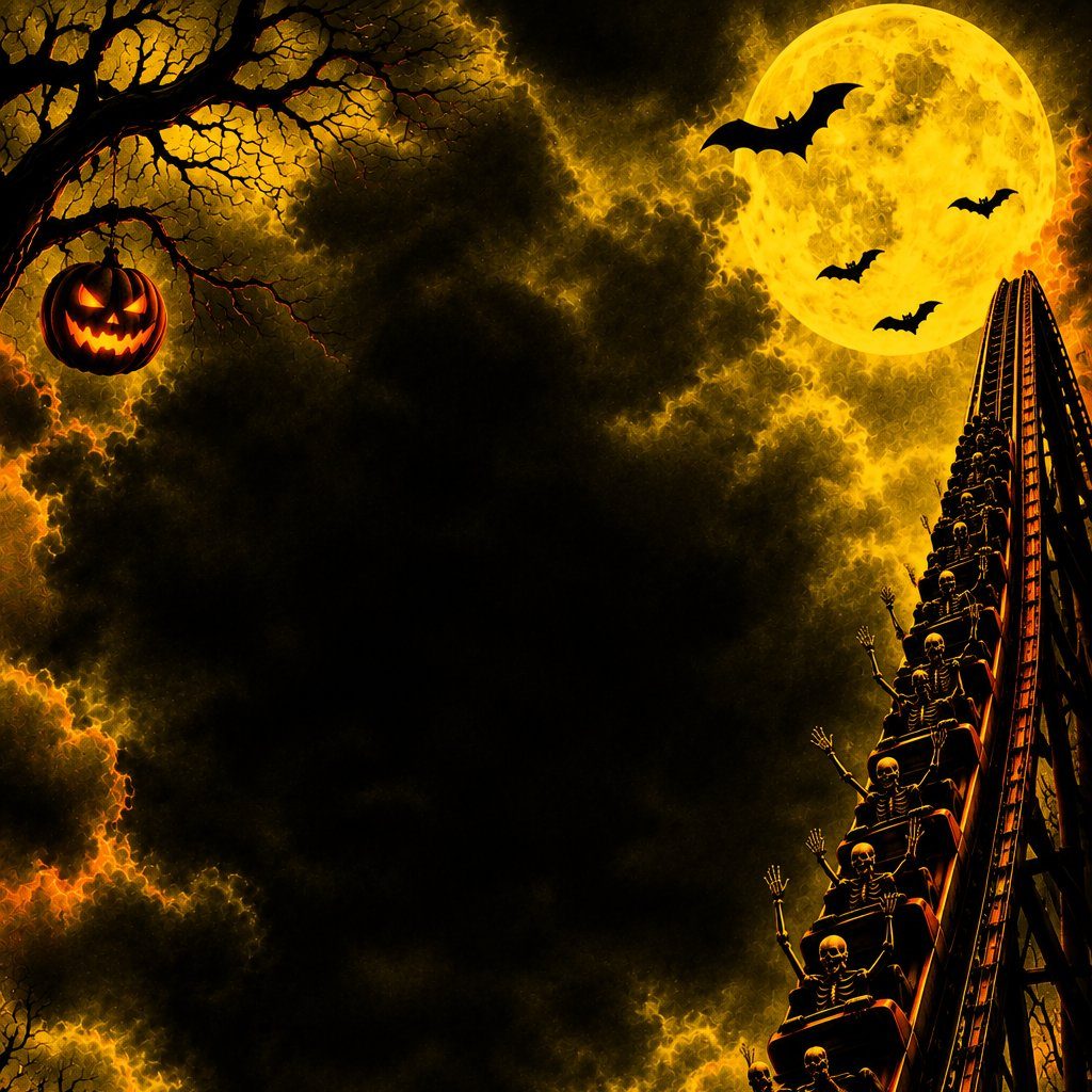Flyer for Bukkle Up Halloween - Going Up