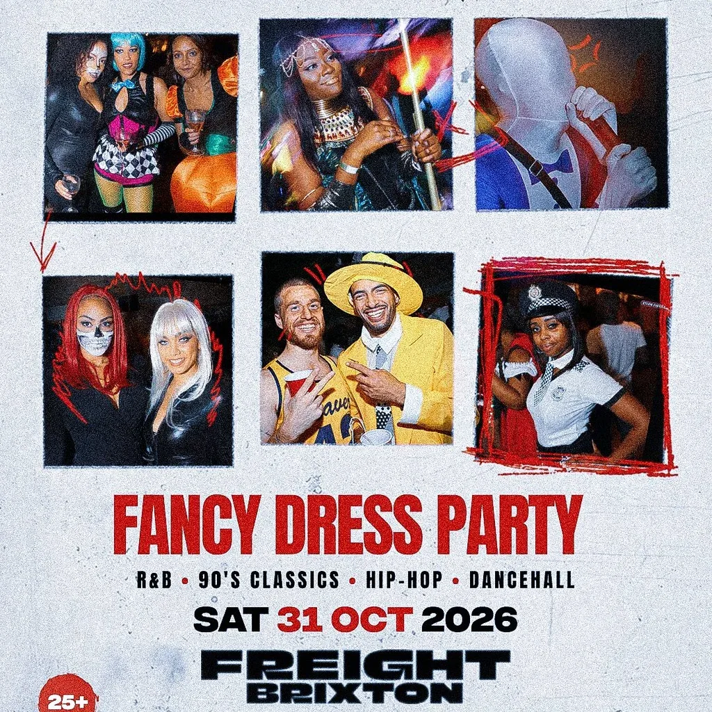 Flyer for R&B PARTY x Made In 90s - Fancy Dress