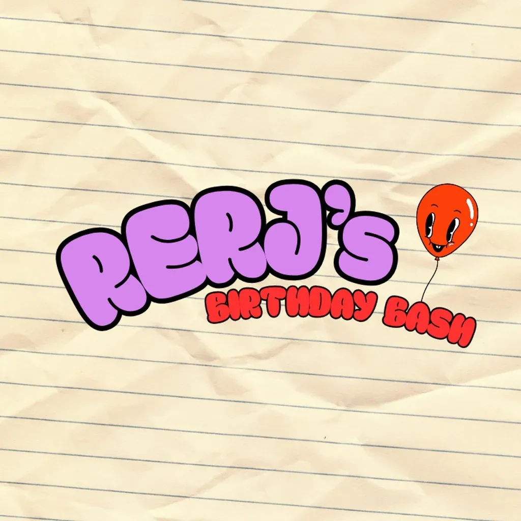 Flyer for Rerj's Birthday Bash - 4th October (FREE)