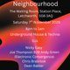 Flyer for Neighbourhood Saturday 7th November 2026