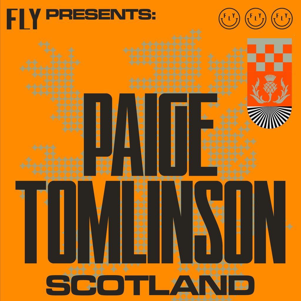 Flyer for FLY | Paige Tomlinson | Glasgow