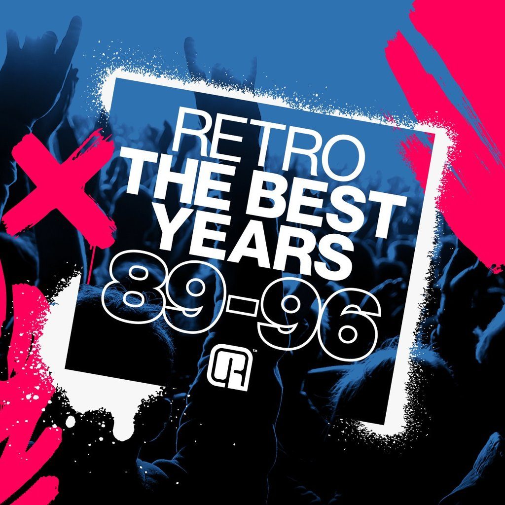 Flyer for RETRO the BEST YEARS 89 to 96 at BVSMNT Darwen - 28 November 26