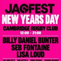 Flyer for JACFEST New Years Day Cambridge