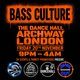 Flyer for Bass Culture