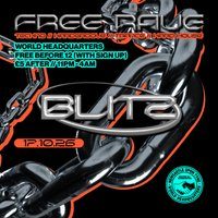 Flyer for BLITZ - Techno/Hardgroove/Trance/Hard Dance - FREE RAVE
