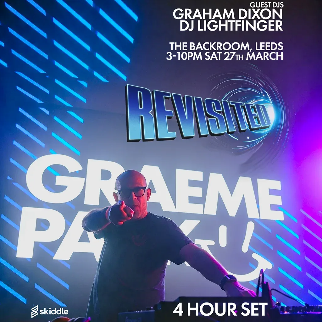 Flyer for REVISITED: Graeme Park / Graham Dixon - DAYCLUBBING