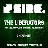 Flyer for SiZE - Chris Liberator//Aaron Liberator//Julian Liberator