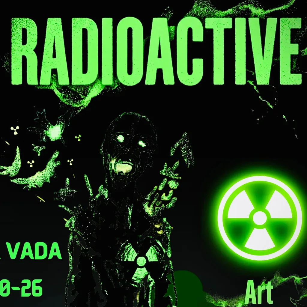 Flyer for New Animals - RADIOACTIVE