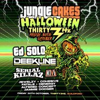 Flyer for Jungle Cakes Haunted House - Thirty3hz - Guildford