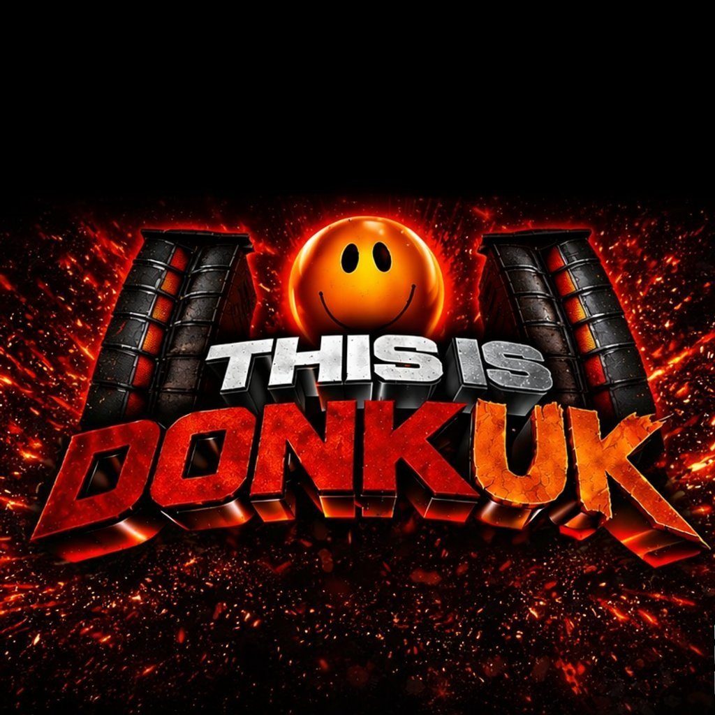Flyer for THIS IS DONK UK bringing it back to the old school