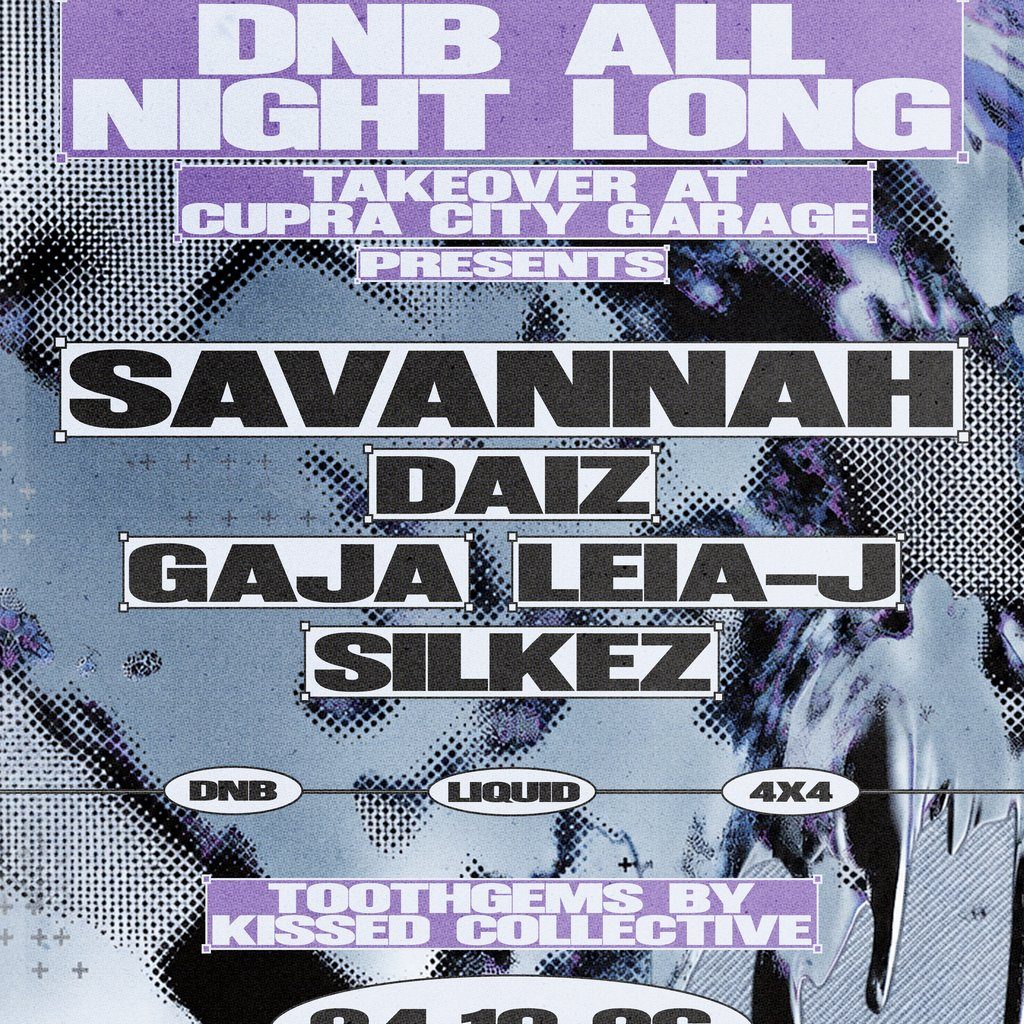 Flyer for AbsentAntiks X Cupra Takeover: SAVANNAH