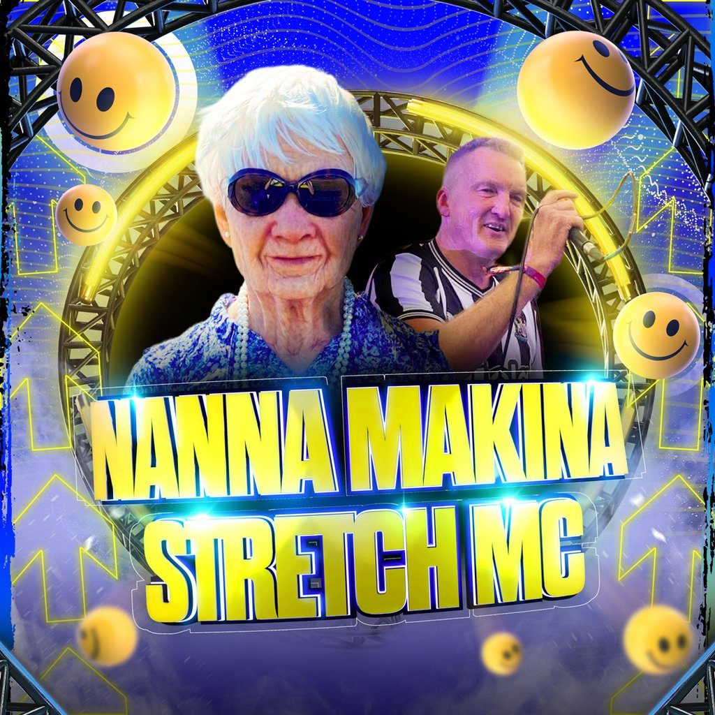 Flyer for Nanna Makina + Stretch MC - Kilmarnock